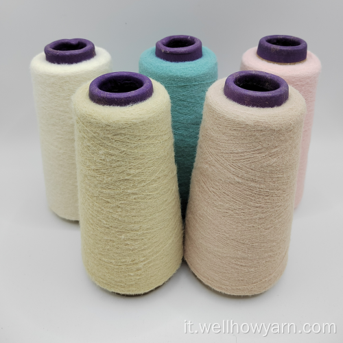 Filato di piume in nylon da 0,9 cm per lavorare a maglia